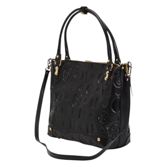 MARINO ORLANDI Made In Italy Leather Large Embossed Tote - Picture 3 of 5